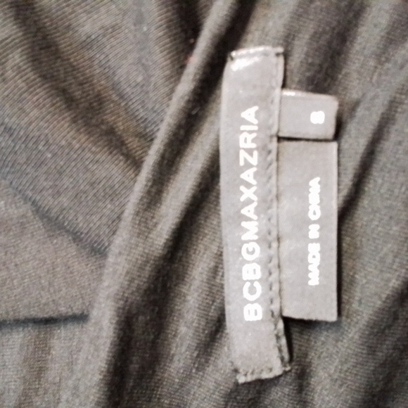 BCBGMAXAZRIA Black rayon tank sundress, size S. - Picture 6 of 8